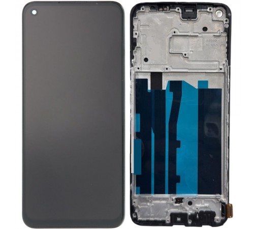 Дисплей для Realme Narzo 60 5G, черный, с рамкой, Original (PRC)