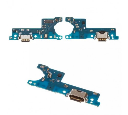 Шлейф для Samsung A115 Galaxy A11, коннектора зарядки, мікрофона, плата зарядки, High Copy