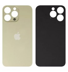 Задняя панель корпуса для iPhone 14 Pro, золотистая, нужно снять стекло камеры, small hole