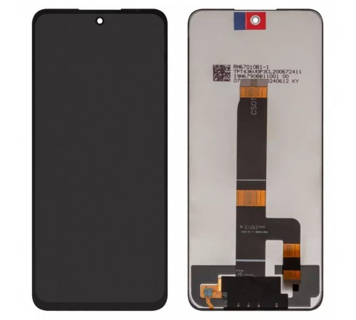 Дисплей для Xiaomi Poco M6 Pro 5G, Redmi 12, черный, без рамки, Сopy