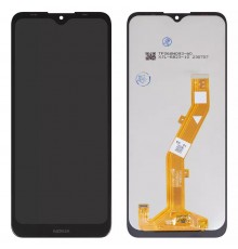 Дисплей для Nokia C30, черный, без рамки, High Copy