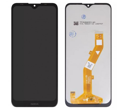 Дисплей для Nokia C30, черный, без рамки, High Copy