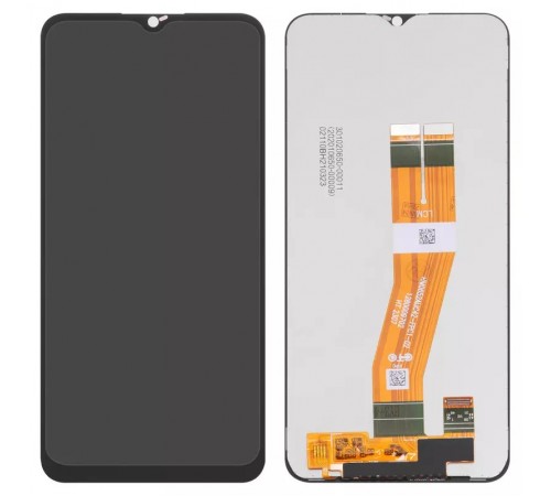 Дисплей для Samsung A042 Galaxy A04e, чорний, Best copy, без рамки, Copy