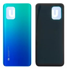 Задняя панель корпуса для Xiaomi Mi 10 Lite, Mi 10 Youth 5G, синяя (Aurora Blue), M2002J9G