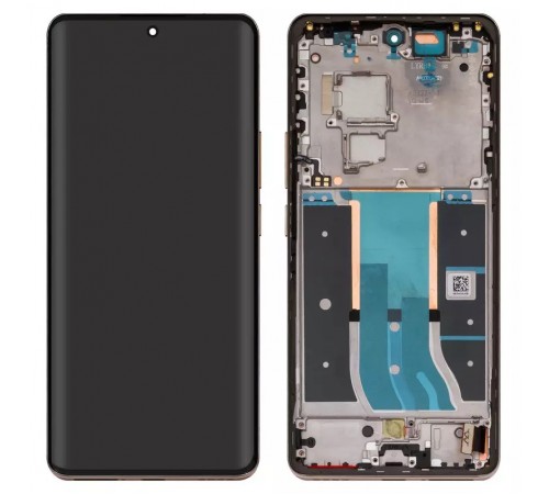 Дисплей для Realme 12 Pro, золотистий, з рамкою, Original (PRC), RMX3842 Дисплей для Realme 12 Pro, золотистий, з рамкою, Original (PRC), RMX3842