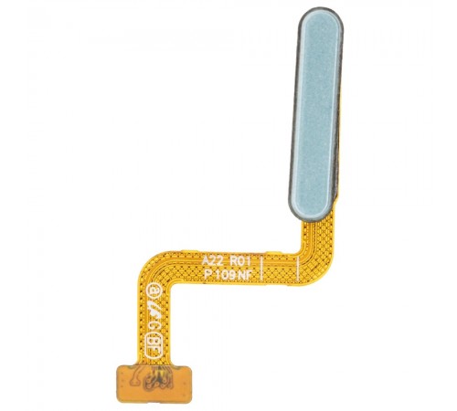 Шлейф для Samsung A225 Galaxy A22, кнопки включения, сканера отпечатка пальца (Touch ID), зеленый, Original (PRC)