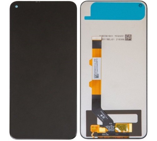 Дисплей для Xiaomi Redmi Note 9 5G, Redmi Note 9T, чорний, без рамки, High Copy