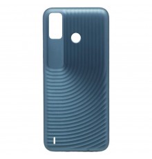 Задняя панель корпуса для Tecno Spark Go (2021), синяя (Maldives Blue), Copy