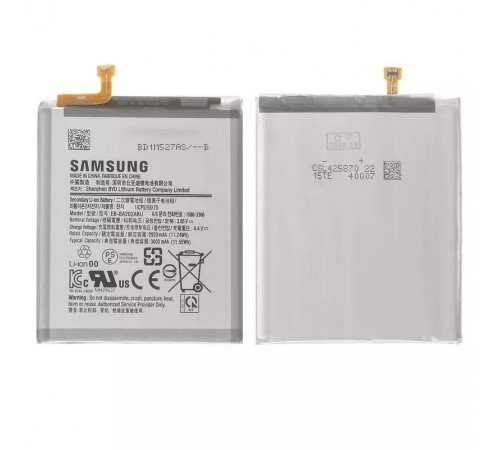 Акумулятор EB-BA202ABU для Samsung A202F/DS Galaxy A20e, Li-Polymer, 3,85 В, 3000 мАг, Original (PRC)