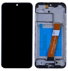 Дисплей для Samsung A107 Galaxy A10s, чорний, без рамки, Original, сервісна упаковка, #GH82-20227A