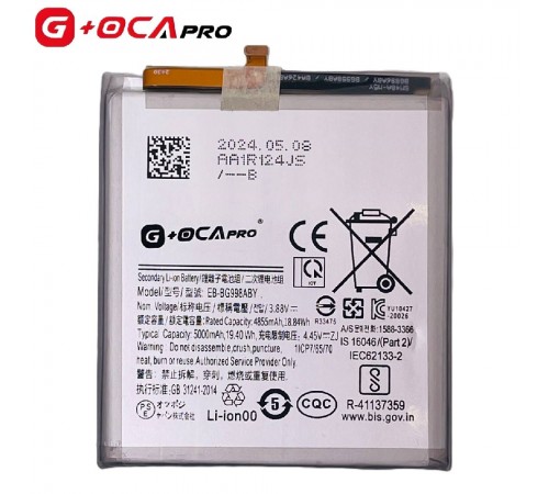 Акумулятор G+OCA Pro EB-BG998ABY для Samsung G998 Galaxy S21 Ultra 5G, Li-ion, 3,88 В, 5000 мАг