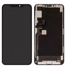 Дисплей для iPhone 11 Pro Max, чорний, з рамкою, Original (PRC), #NEW