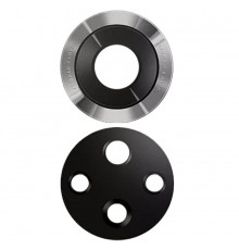 Скло камери для Honor 50, 50 Pro, без рамки, чорне (Midnight Black), комплект 2 шт.