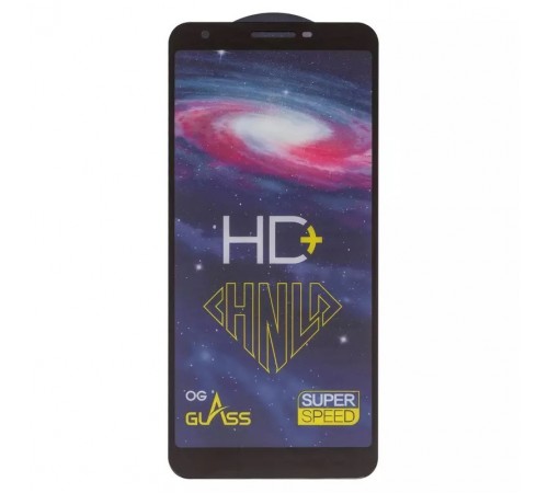 Захисне скло ASP для Google Pixel 3a XL, 0,33 мм 9H, сумісне з чохлом, Full Glue, чорний, HD+ 