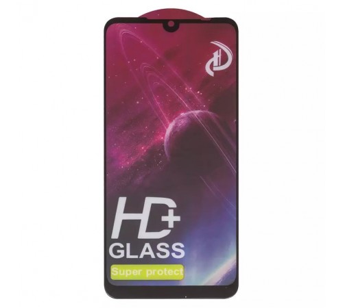 Защитное стекло ASP для Xiaomi Redmi Note 7, совместимо с чехлом, Full Glue, черный