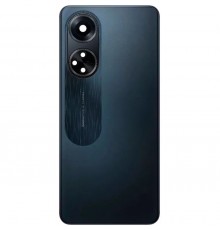 Задня панель корпуса для Oppo A98, чорна (Cool Black) + скло камери