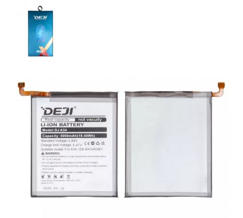Акумулятор Deji EB-BA226ABY для Samsung A226 Galaxy A22 5G, Li-ion, 3,85 В, 5000 мАг