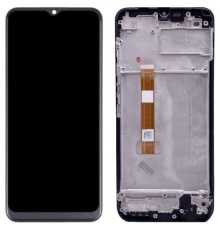 Дисплей для Realme C11, Narzo 30A, чорний, з рамкою, High Copy, p/n: FPC-HTF065H093-A3