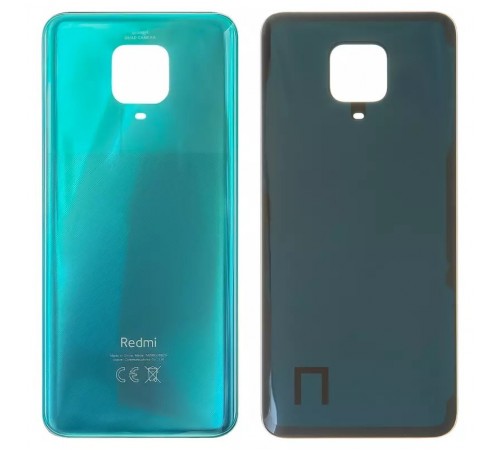 Задняя панель корпуса для Xiaomi Redmi Note 9 Pro, Redmi Note 9 Pro Max, зеленая, 64 Мп