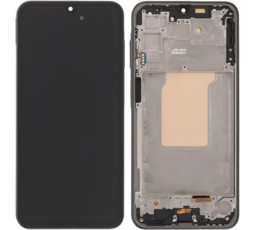 Дисплей для Samsung A266 Galaxy A26, черный, с рамкой, High Copy (OLED) (Small LCD)