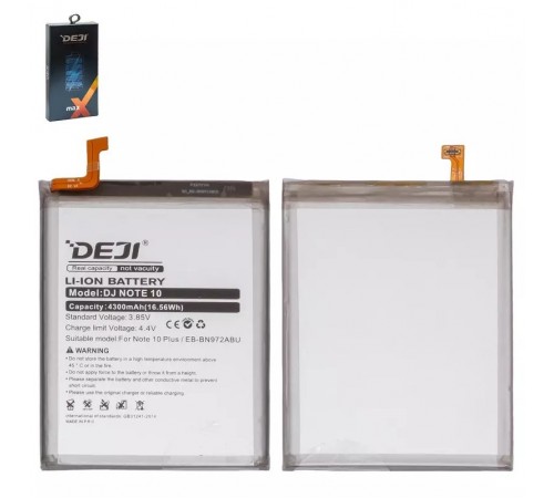 Аккумулятор Deji EB-BN972ABU для Samsung N975F Galaxy Note 10 Plus, Li-ion, 3,85 B, 4300 мАч