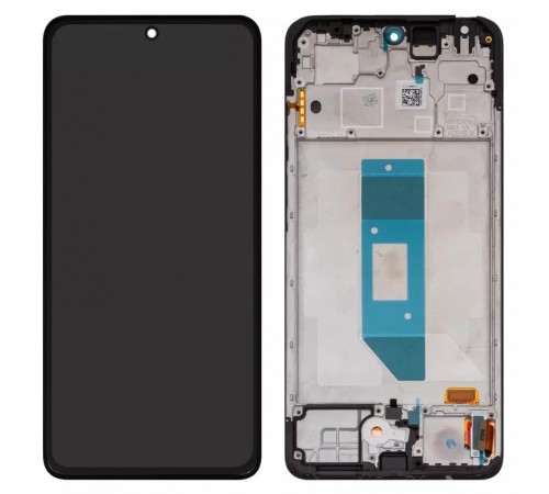 Дисплей для Xiaomi Redmi Note 14 4G, чорний, з рамкою, Original (PRC), 159.6mm, 24117RN76G, 24117RN76O Дисплей для Xiaomi Redmi Note 14 4G, чорний, з рамкою, Original (PRC), 159.6mm, 24117RN76G, 24117RN76O