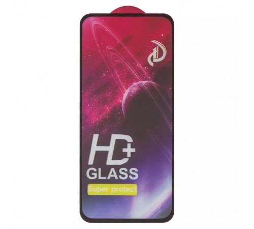 Захисне скло ASP для Infinix Hot 50i (X6531), Smart 9 (X6532), сумісне з чохлом, Full Glue, чорний 