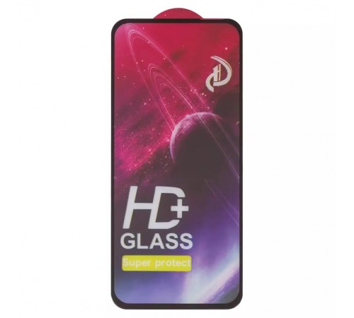 Защитное стекло ASP для Infinix Hot 50i (X6531), Smart 9 (X6532), совместимо с чехлом, Full Glue, черный