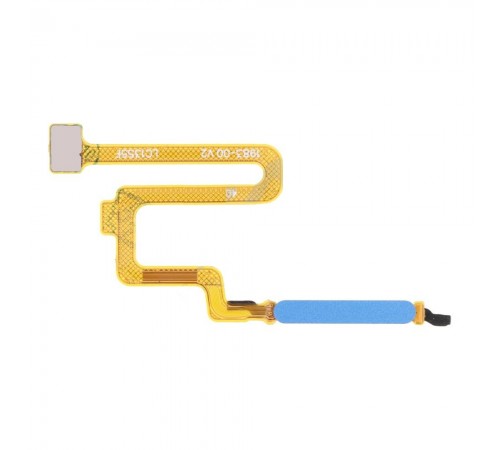 Шлейф для Xiaomi Poco X4 Pro, Redmi Note 11 Pro 5G, сканера відбитка пальця (Touch ID), голубий, Original (PRC)