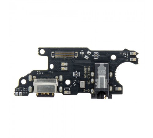 Шлейф для Xiaomi Redmi Note 9T, Redmi Note 9 5G, коннектора зарядки, коннектора наушников, микрофона, плата зарядки