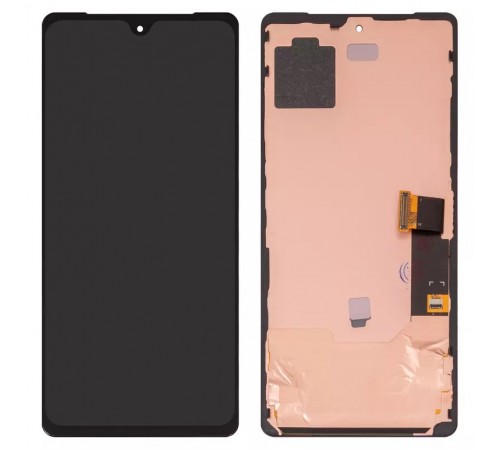 Дисплей для Google Pixel 7, черный, с рамкой, High Copy с широким ободком, (OLED) GVU6C, GQML3 Дисплей для Google Pixel 7, черный, с рамкой, High Copy с широким ободком, (OLED) GVU6C, GQML3