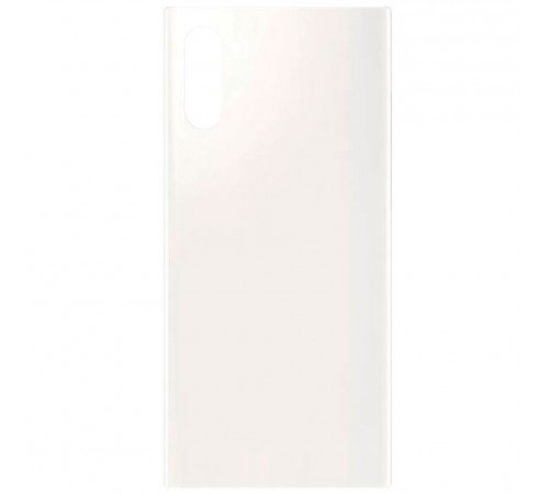 Задняя панель корпуса для Samsung N970F Galaxy Note 10, белая (Aura White)