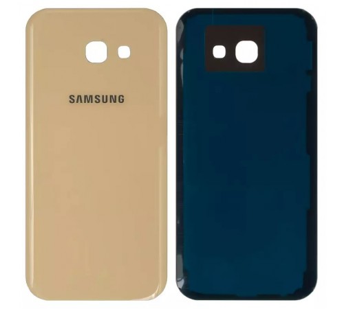 Задняя панель корпуса для Samsung A520 Galaxy A5 (2017), A520F Galaxy A5 (2017), золотистая