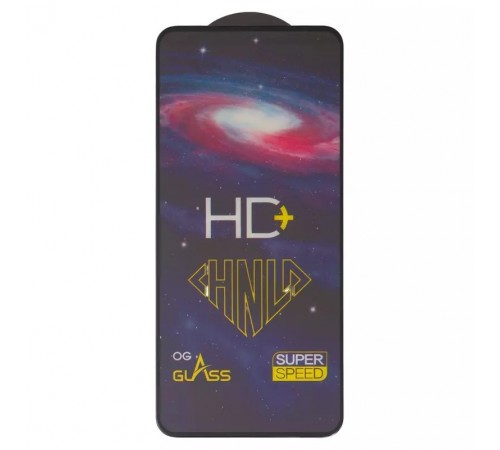 Захисне скло ASP для Motorola Moto G60, 0,33 мм 9H, сумісне з чохлом, Full Glue, чорний, HD+