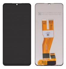 Дисплей для Samsung A055 Galaxy A05, черный, без рамки, Оригинал (переклеено стекло)