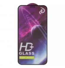 Защитное стекло ASP для Apple iPhone 12 mini, совместимо с чехлом, Full Glue, черный