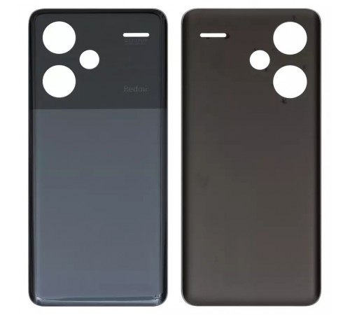 Задня панель корпусу для Xiaomi Redmi Note 13 Pro Plus, чорна (Midnight Black)