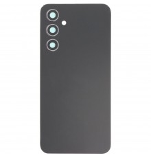 Задня панель корпусу для Samsung A546 Galaxy A54 5G, чорна (Graphite) + скло камери