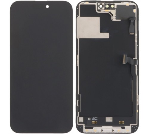 Дисплей для iPhone 14 Pro Max, черный, с рамкой, Original (PRC), без ошибки