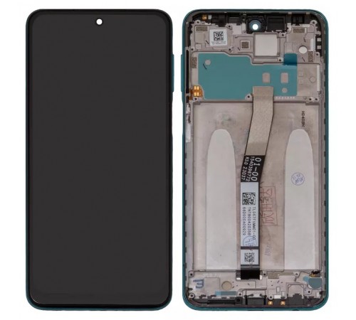 Дисплей для Xiaomi Redmi Note 9 Pro, Redmi Note 9S, зелений (Tropical Green), з рамкою, Copy, з широким обідком, In-Cell, M2003J6B2G, M2003J6A1G