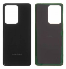 Задня панель корпусу для Samsung G988 Galaxy S20 Ultra, чорна (Cosmic Black)