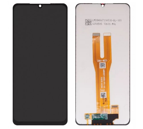 Дисплей для Samsung A065 Galaxy A06, черный, без рамки, Сopy