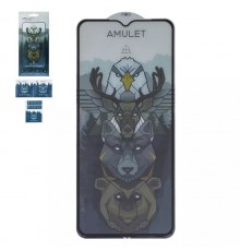 Защитное стекло iNobi Amulet для Samsung A035F Galaxy A03, A042 Galaxy A04e, A045 Galaxy A04, A047 Galaxy A04s, Full Glue, Anti-Static, черный
