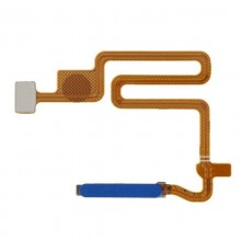 Шлейф для Realme 7 5G, 8 5G, сканера отпечатка пальца (Touch ID), синий