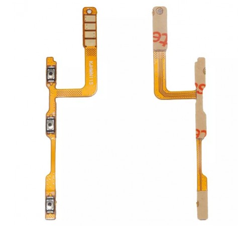 Шлейф для Xiaomi Poco M4 Pro 4G, Redmi Note 11, Redmi Note 11S, Redmi Note 12S, кнопки включения, кнопок громкости звука