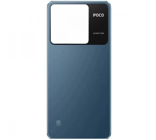 Задня панель корпусу для Xiaomi Poco X6 5G, сіра, Copy  