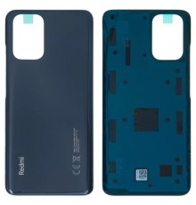 Задняя панель корпуса для Xiaomi Redmi Note 10, черная, M2101K7AI, shadow black (Onyx Gray)