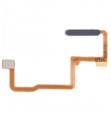 Шлейф для Xiaomi Poco F3 GT, кнопки включения, сканера отпечатка пальца (Touch ID), черный (Predator Black)