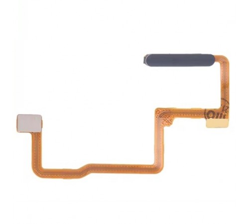 Шлейф для Xiaomi Poco F3 GT, кнопки включения, сканера отпечатка пальца (Touch ID), черный (Predator Black)