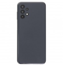 Задня панель корпусу для Samsung A135 Galaxy A13, чорна + скло камери